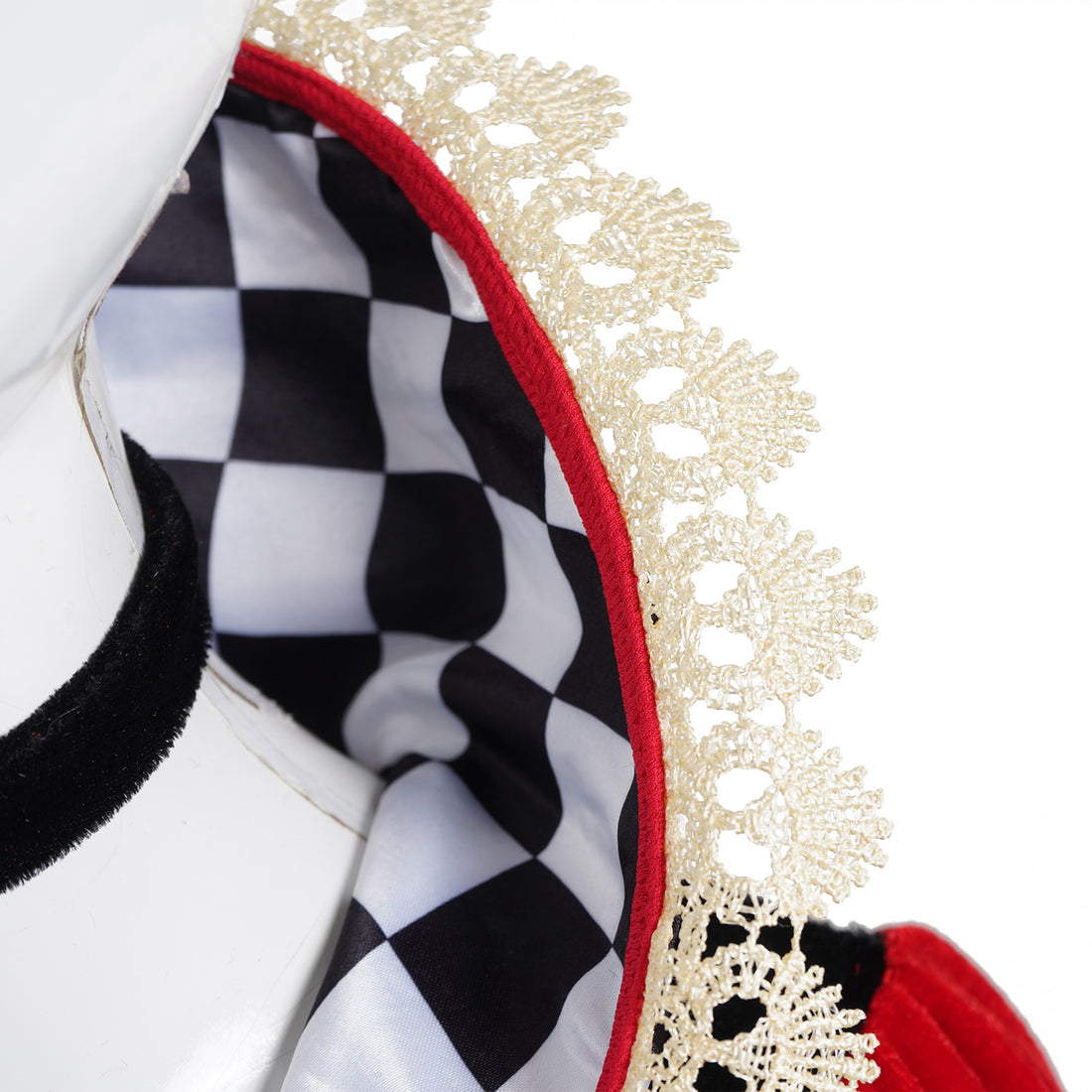 Queen of Hearts Kids Costume - Alice Style Evil Red Queen Halloween Cosplay Dress