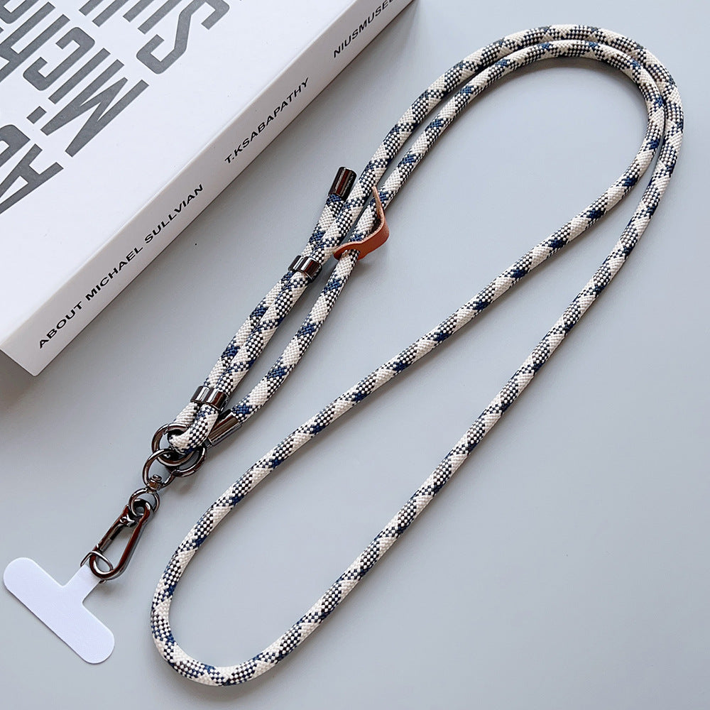 Buckle Adjustable Crossbody Neck Phone Strap with Tether Tabs – Travel Wristlet & Hand Lanyard