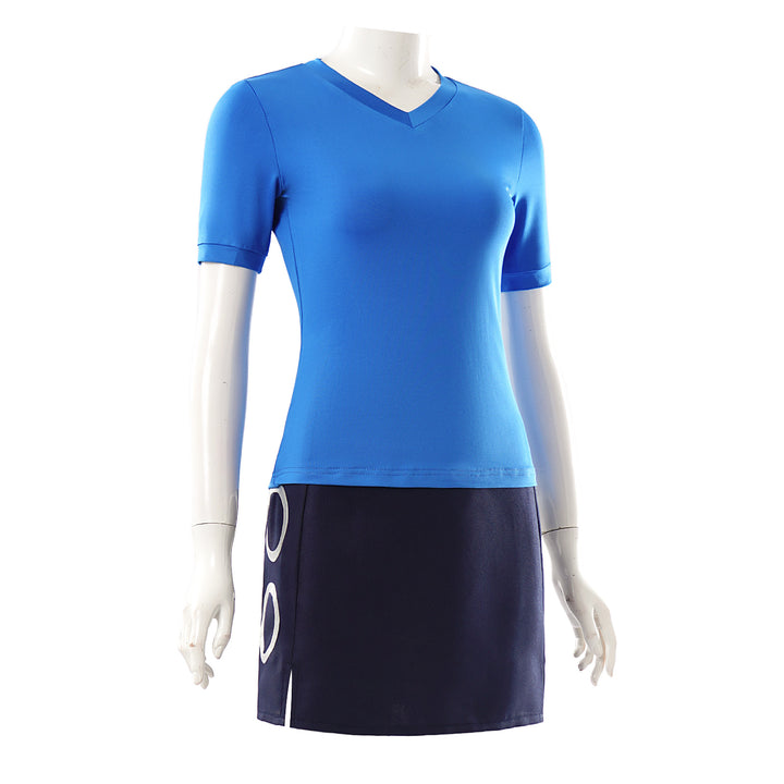 Navigation Season 2 Live Action Nami Cosplay Costume One Piece Women Blue Suit