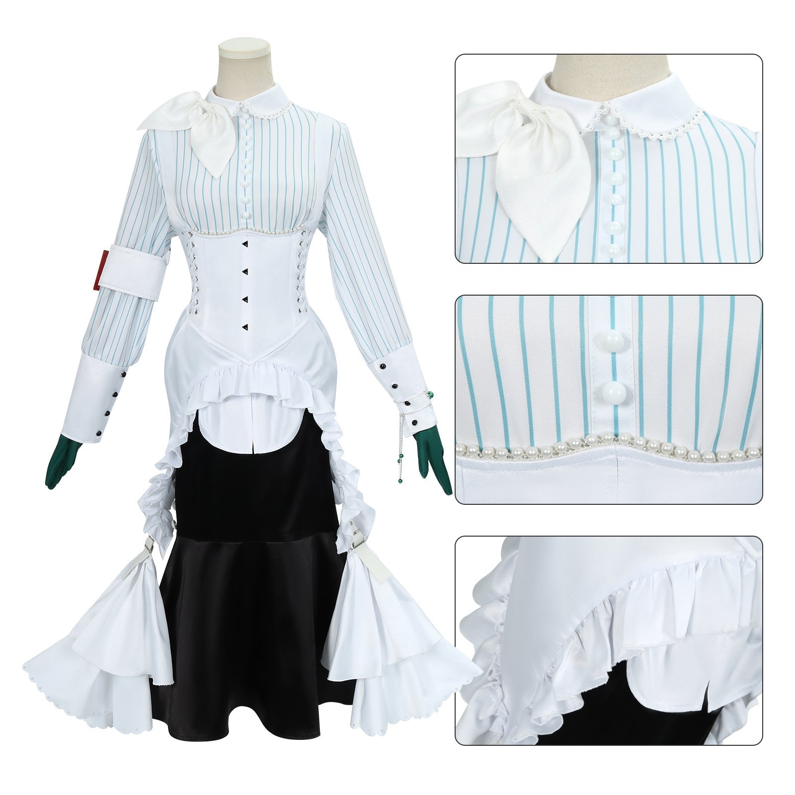 Game Reverse: 1999 Anjo Nala Full Set Carnival Cosplay Costumes