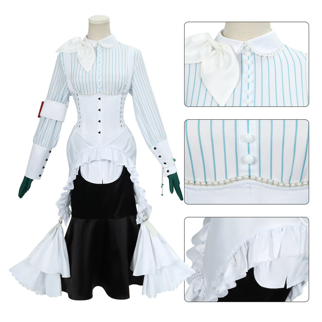 Game Reverse: 1999 Anjo Nala Full Set Carnival Cosplay Costumes