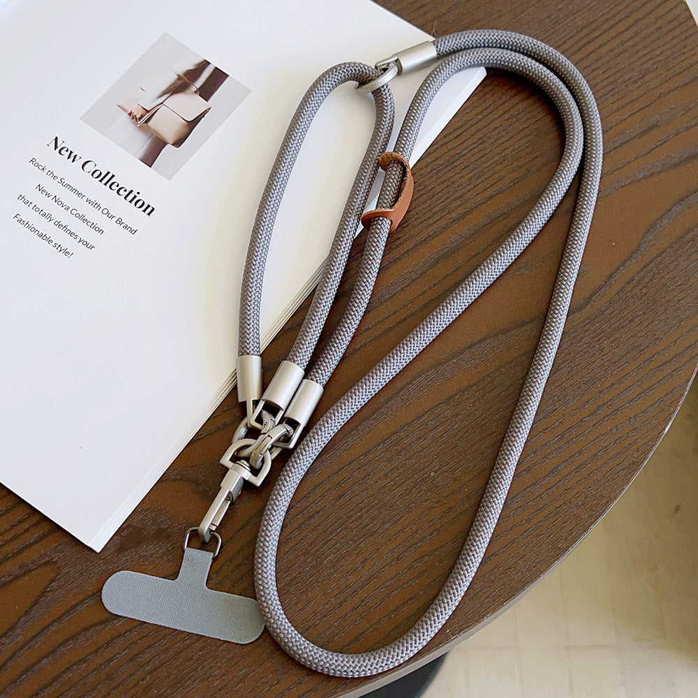Multicolor Crossbody and Wrist Phone Strap with Tabs – Hand Woven 3-IN-1 Wristlet & Hand Lanyard