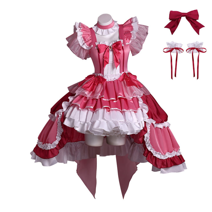 Puella Magi Madoka Magica Sakura Kyōko Stage Outfit Cosplay Costumes