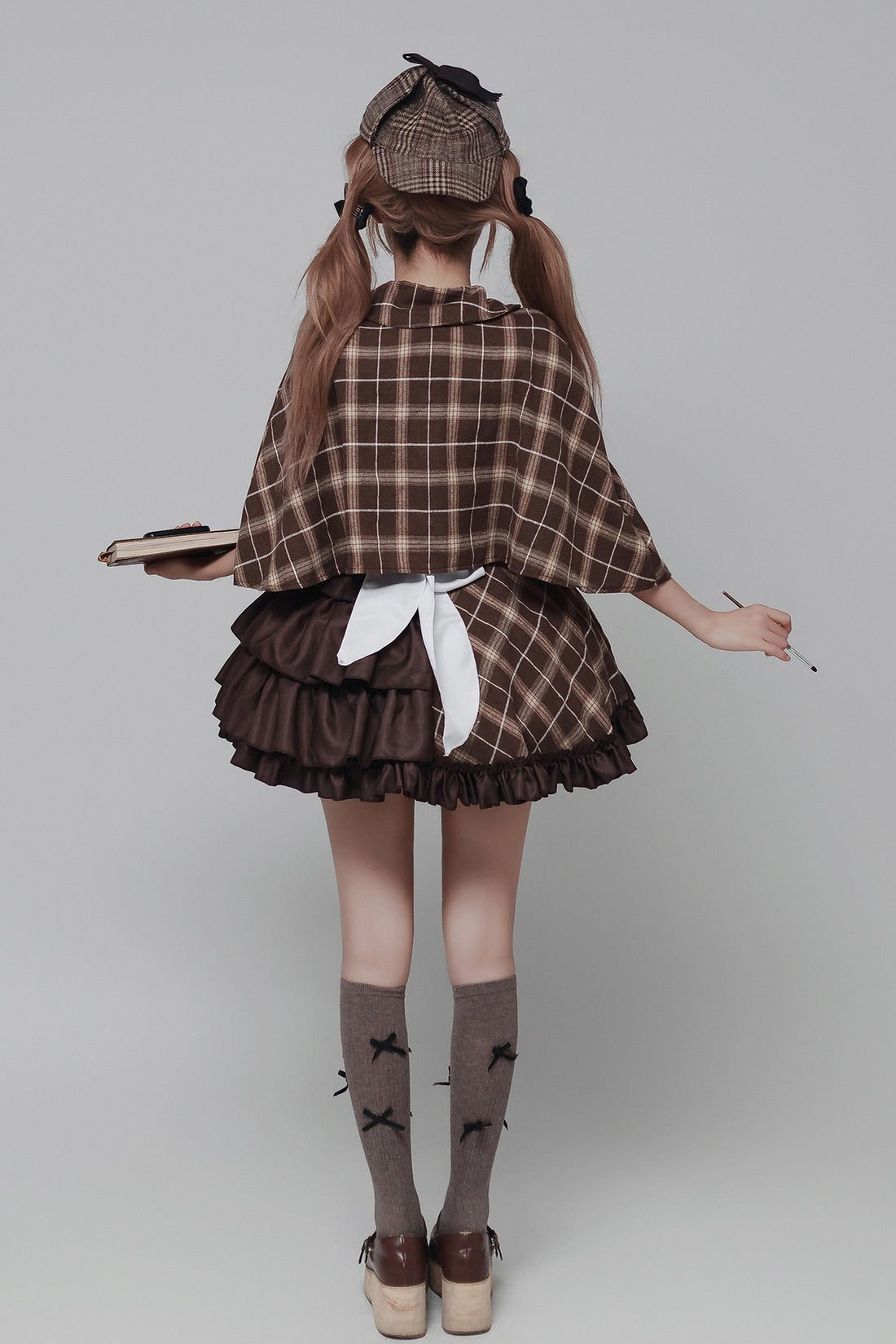 Detective Song Maid Outfit Cosplay Streamers Plus-Size Costume