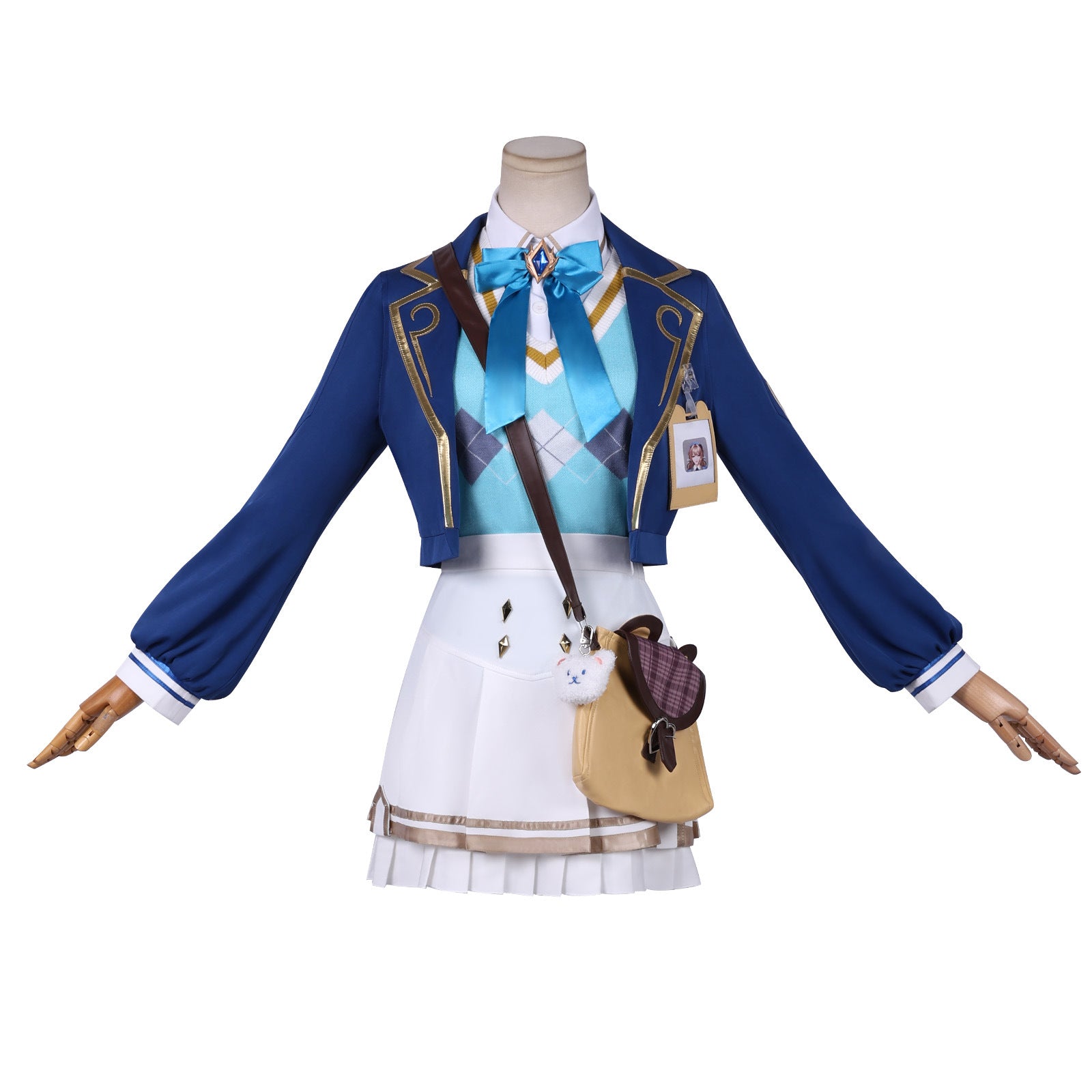 Honor of Kings Da Qiao Die A Floral Dream Skin School Uniform Cosplay Costume