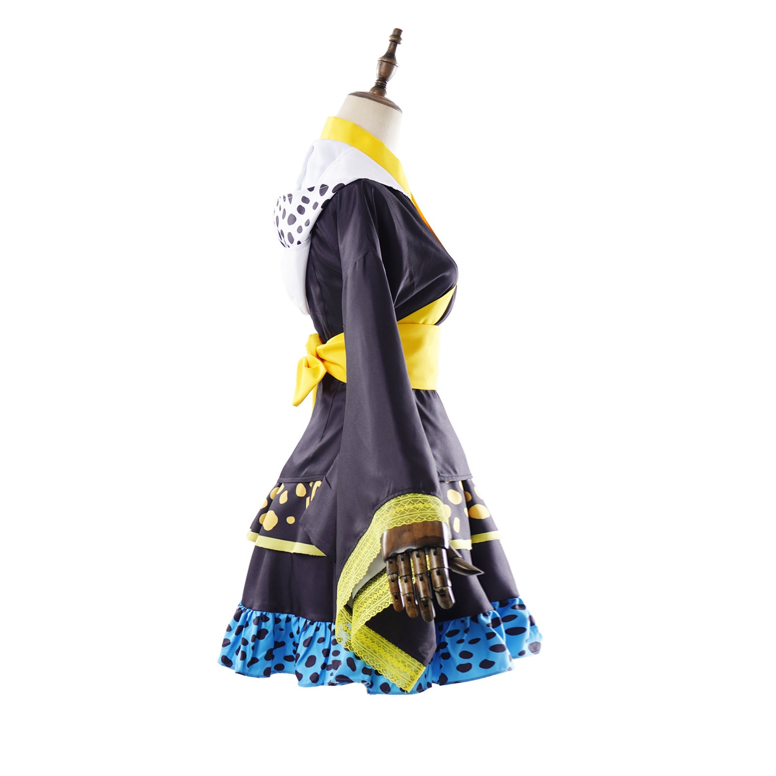 Navigation Trafalgar D. Water Law Cosplay Genderbend One Piece Kimono Women Halloween Dress