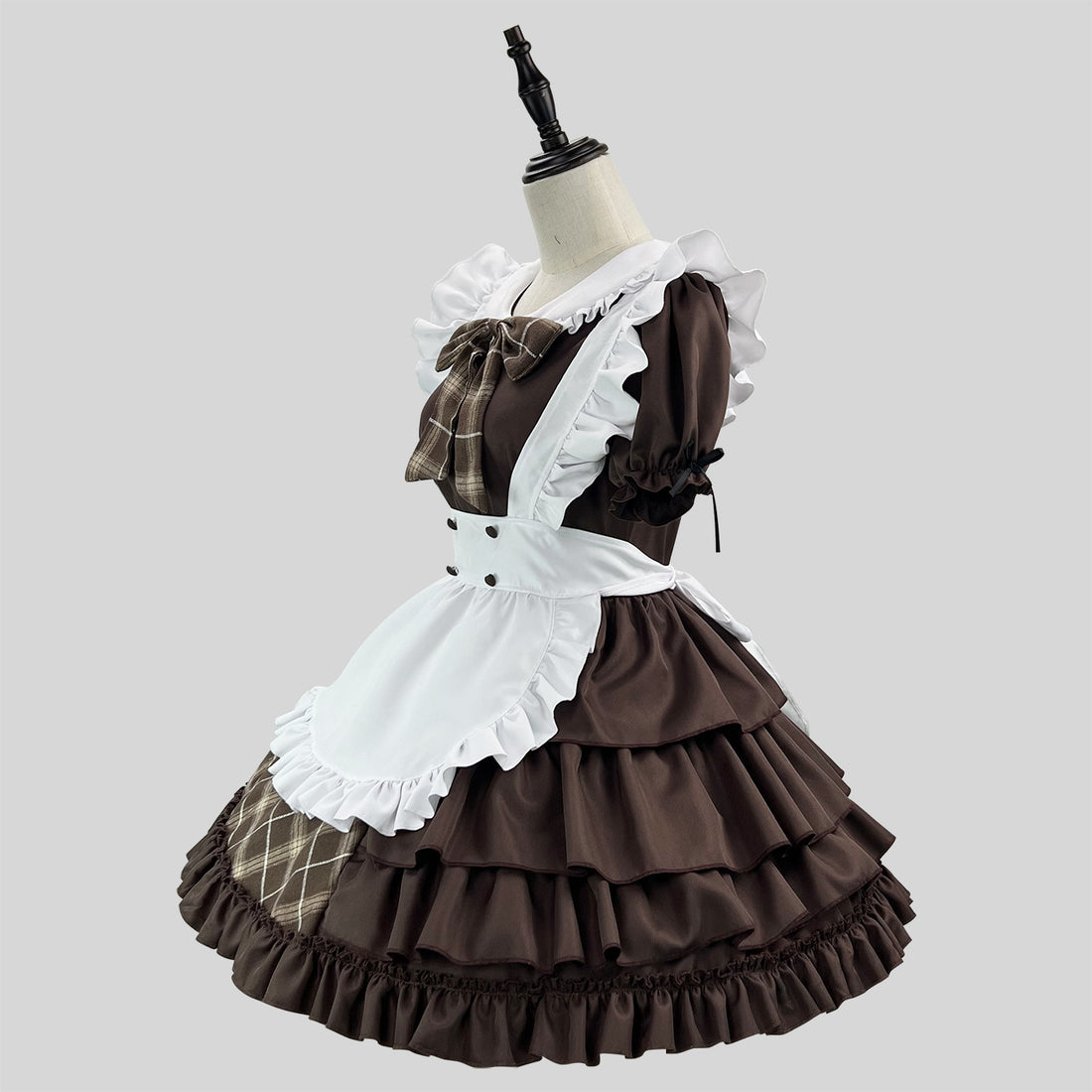 Detective Song Maid Outfit Cosplay Streamers Plus-Size Costume