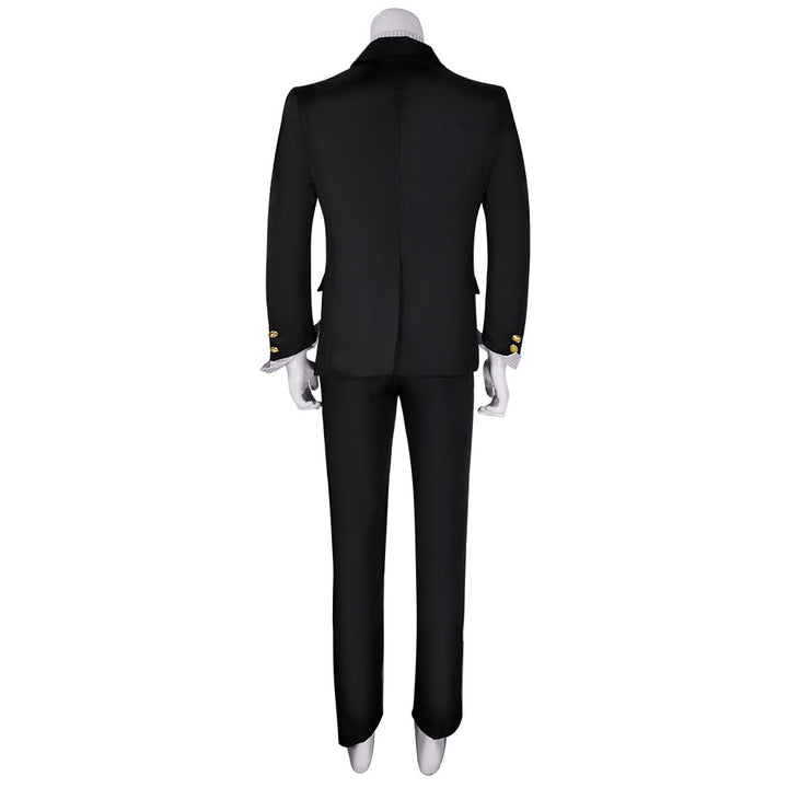 Navigation Vinsmoke Sanji Cosplay Costume - Wano Country Arc One Piece Black Suit