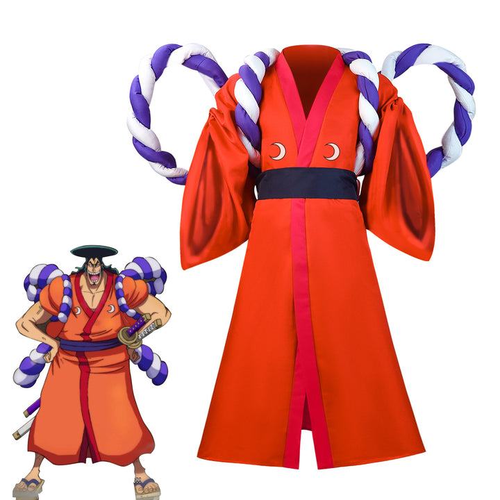 Navigation Kozuki Oden Cosplay Costume Wano Country Arc One Piece Uniform Halloween Kimono