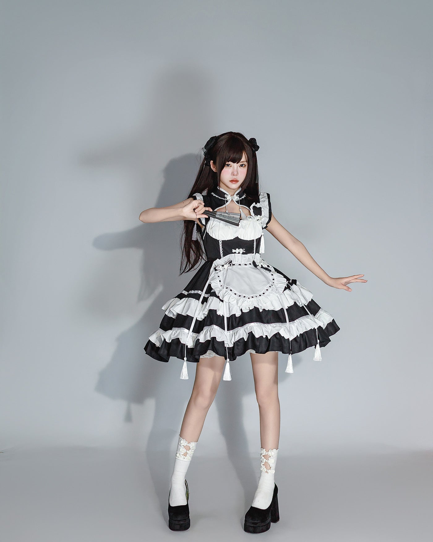 Chinese Maid Outfit New Style Qipao Lolita Cosplay Dress