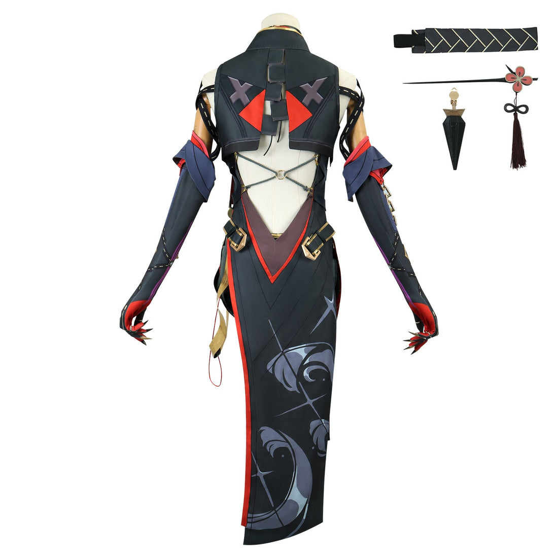 Wuthering Waves Judge of Huanglong Yinlin Cheongsam Cosplay Costumes