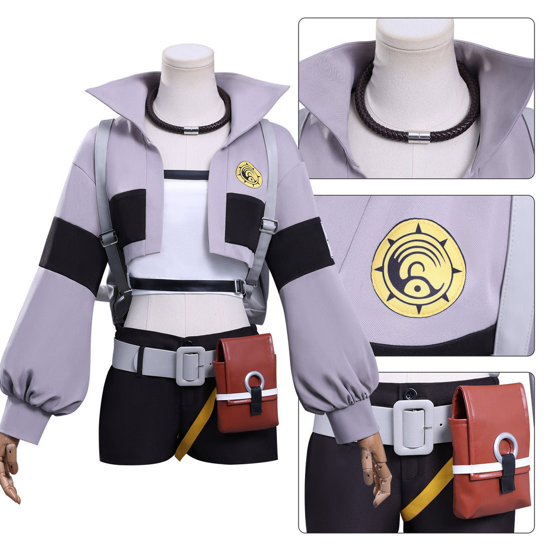 Comic Gachiakuta Liyou Halloween Full Set Stage Cosplay Costumes