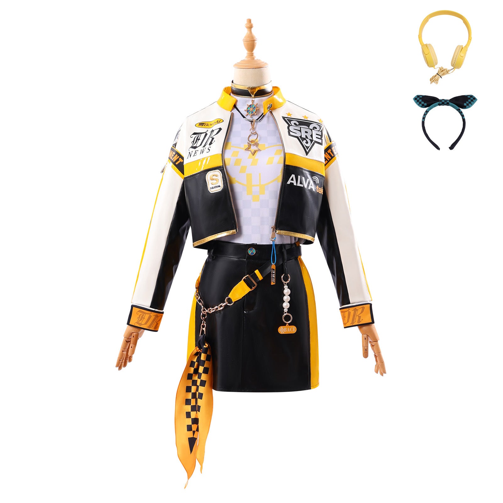 Identity V Game IDV-ES Coordinator SRE.MARTHA Cosplay Costumes Women's Suit Carnival Party Outfit