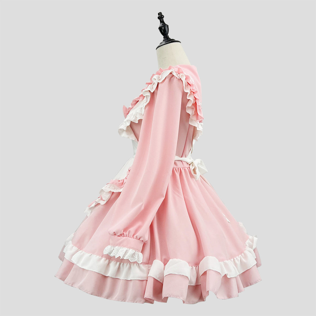 Sweet Japanese Preppy Sailor Collar Maid Outfit Lolita Dress