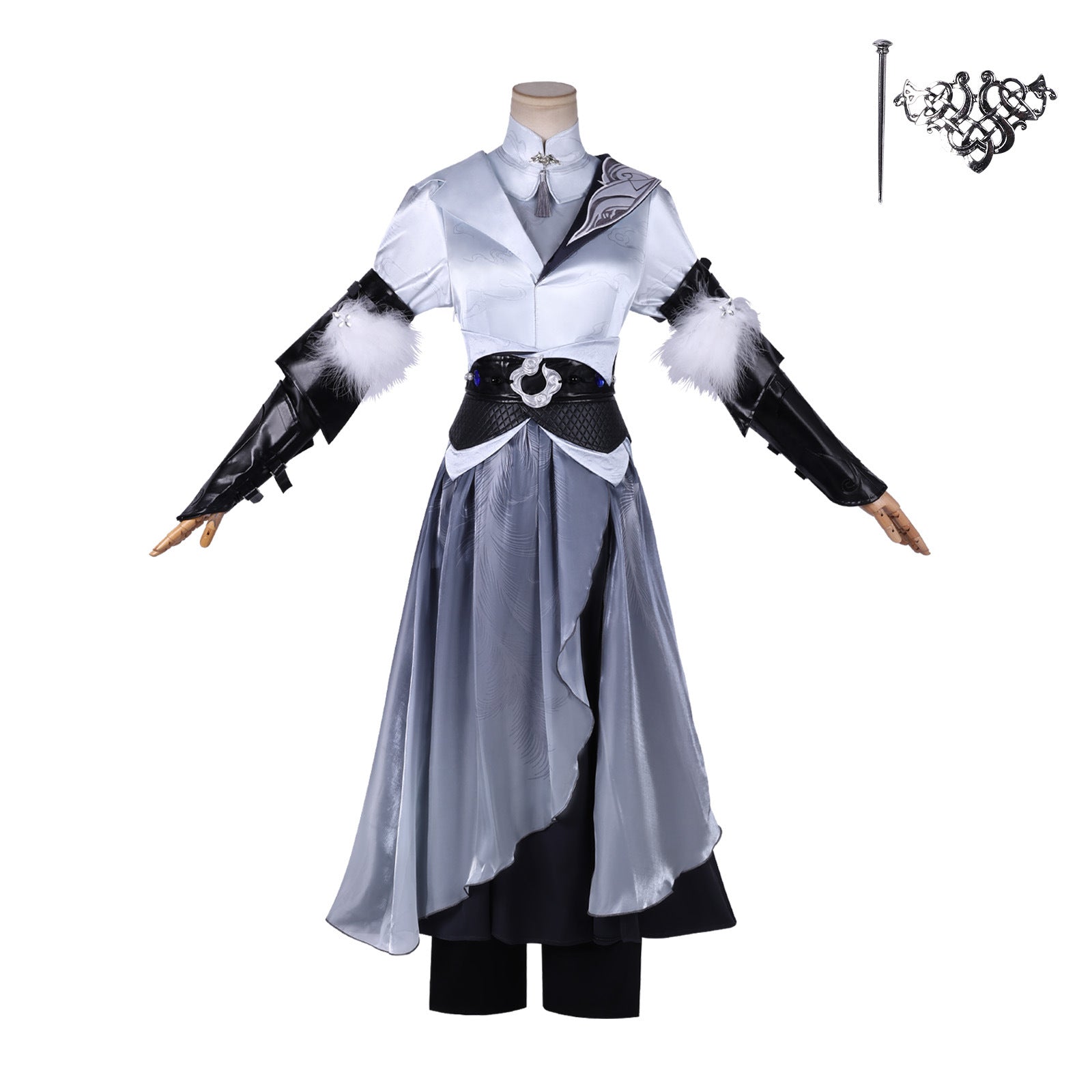 Game Path to Nowhere Female Chief Hoarfrost Dusk Cosplay Costume Outfit