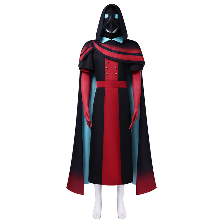 The Freak Circus Doctor Joker Cosplay Costumes Halloween Clown Carnival Party Outfit