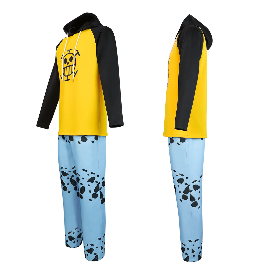 Navigation Trafalgar D. Water Law Cosplay Costume One Piece Halloween Hoodie Sweatshirt Outfit