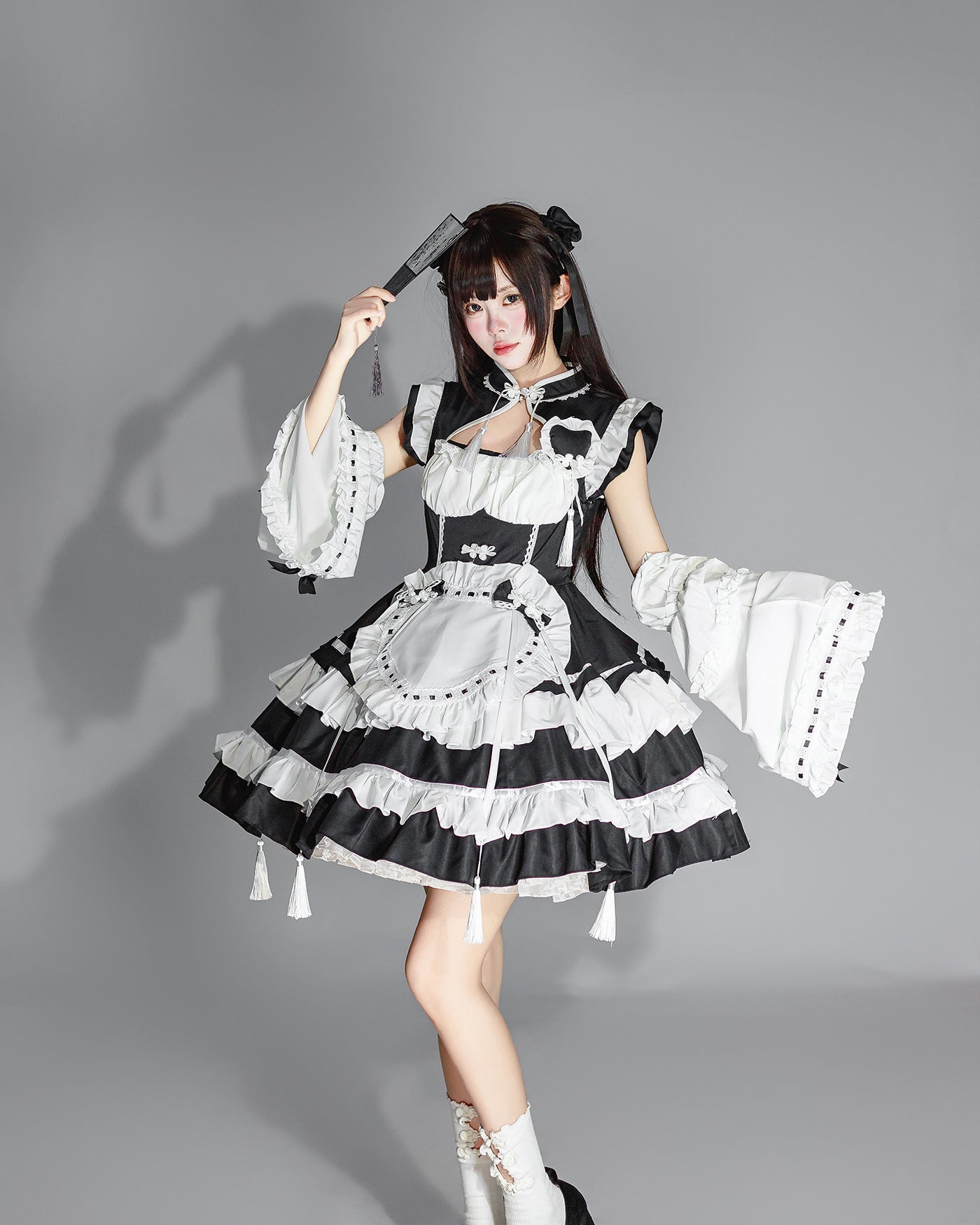 Chinese Maid Outfit New Style Qipao Lolita Cosplay Dress