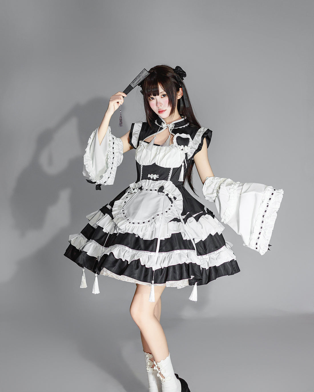 Chinese Maid Outfit New Style Qipao Lolita Cosplay Dress