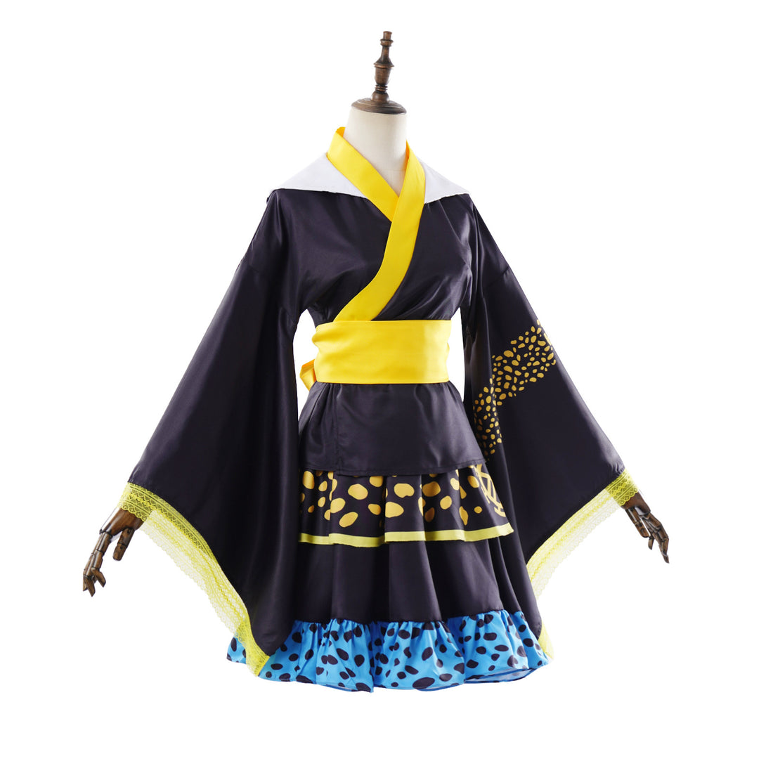Navigation Trafalgar D. Water Law Cosplay Genderbend One Piece Kimono Women Halloween Dress
