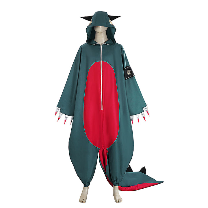 Comic Gachiakuta Guita Hebby Fantasia Dinosaur Pajamas Cosplay Costumes Streamer Halloween Outfit