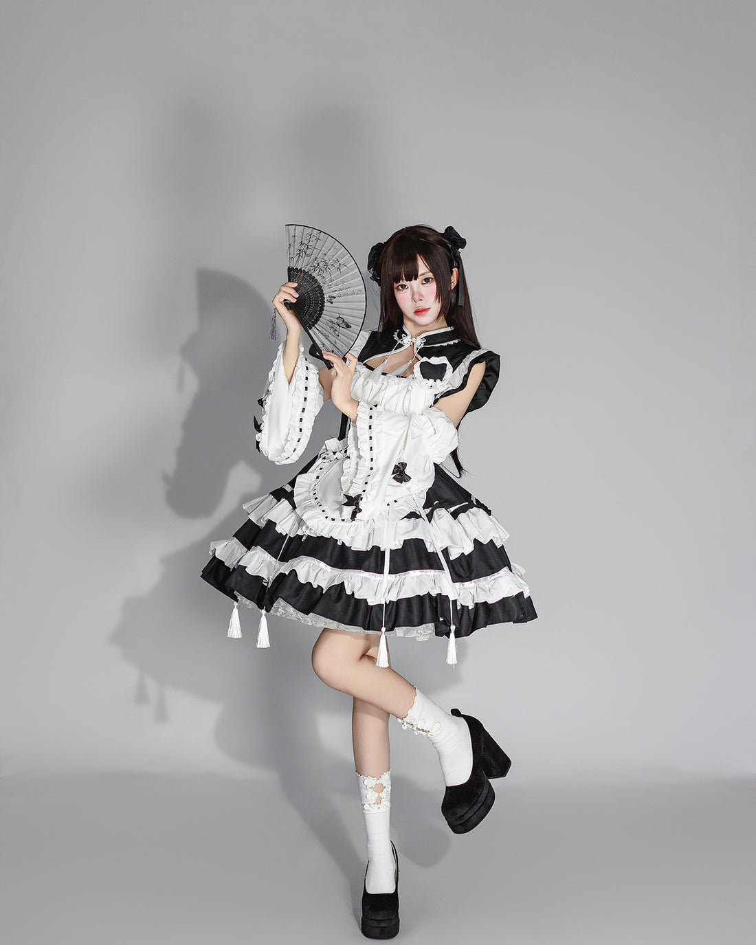 Chinese Maid Outfit New Style Qipao Lolita Cosplay Dress