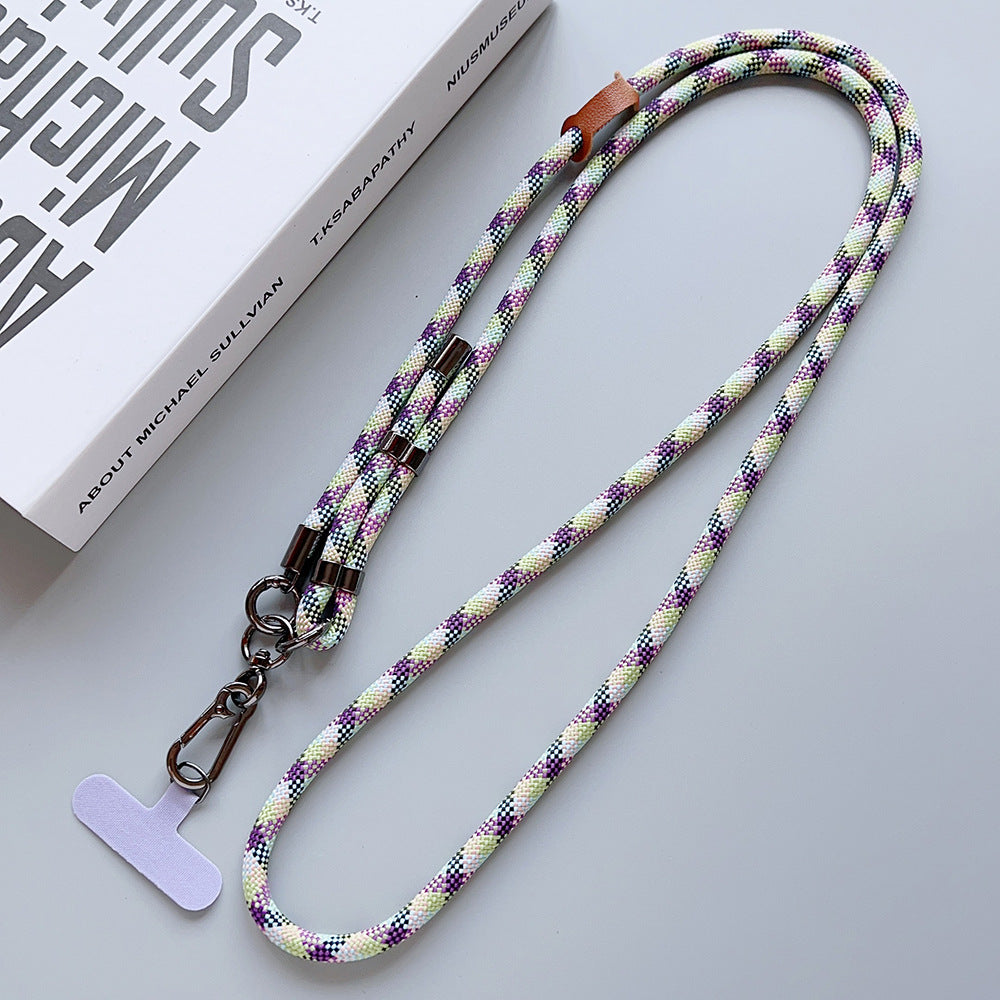 Buckle Adjustable Crossbody Neck Phone Strap with Tether Tabs – Travel Wristlet & Hand Lanyard