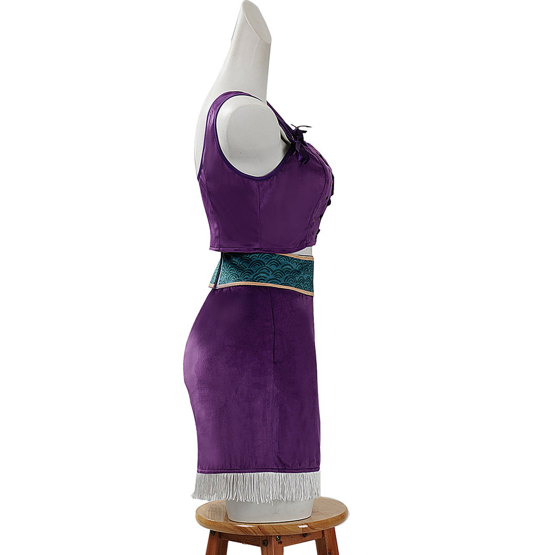 Navigation Live Action Nico Robin Purple Cosplay Costume Budget Friendly One Piece Women Outfits