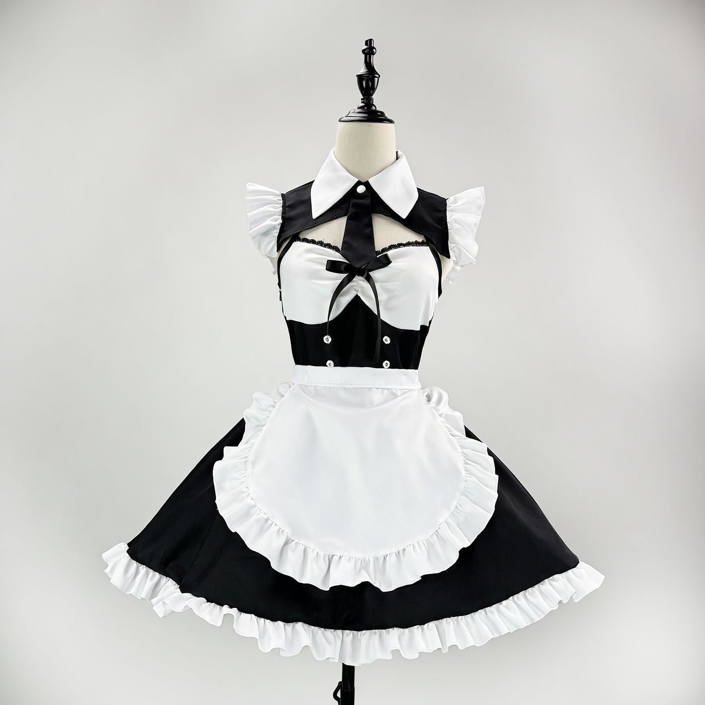 Open-back Maid Outfit Game Streamer Cosplay Lolita Dress