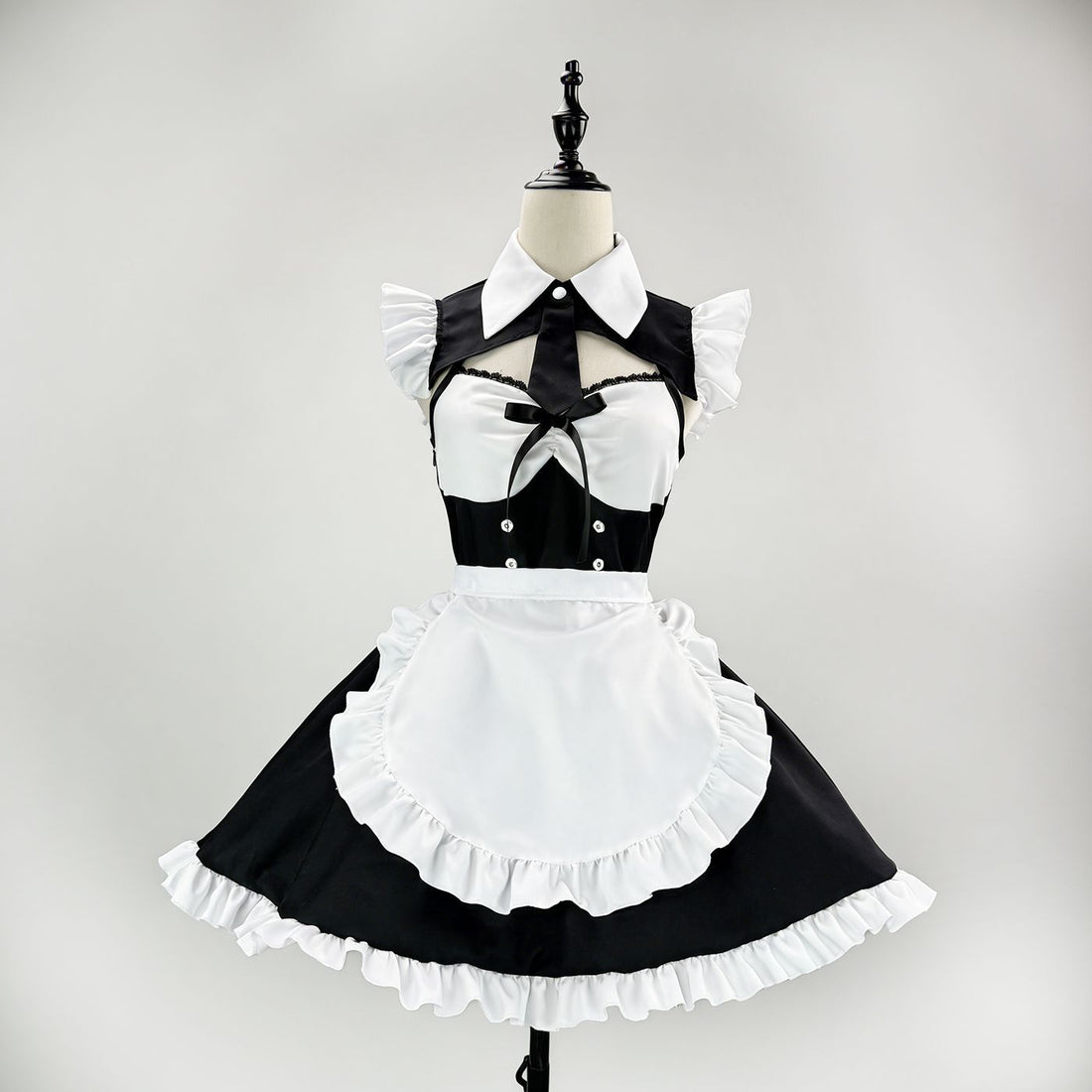Open-back Maid Outfit Game Streamer Cosplay Lolita Dress