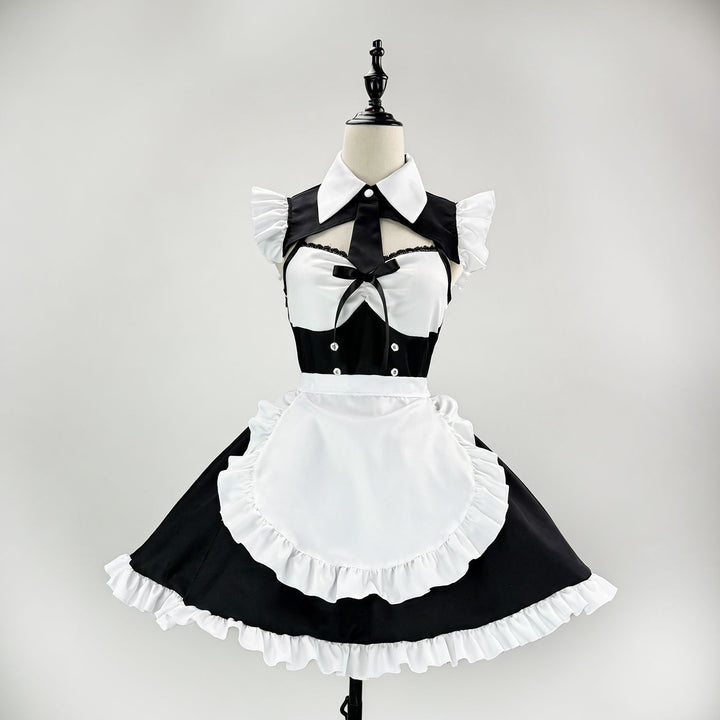 Open-back Maid Outfit Game Streamer Cosplay Lolita Dress