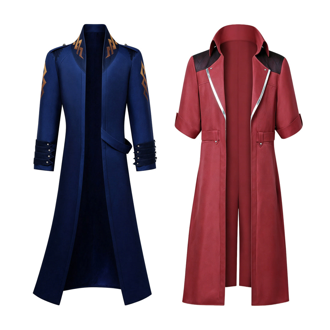 Devil May Cry Demon Hunter Dante and Vergil Cosplay Costumes Game Suit Halloween Carnival Outfit