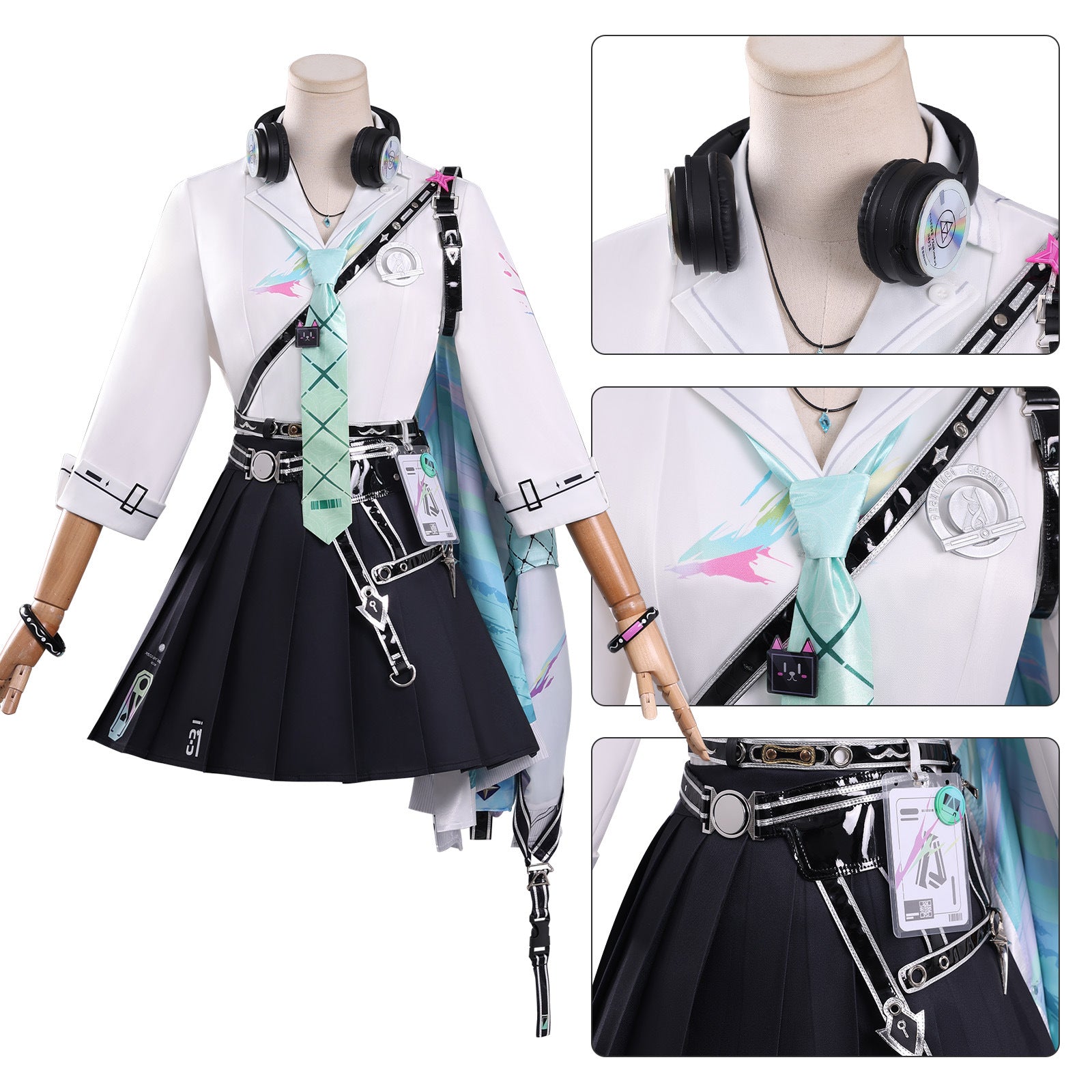 Game Wuthering Waves Lynae Full Set Cosplay Costumes