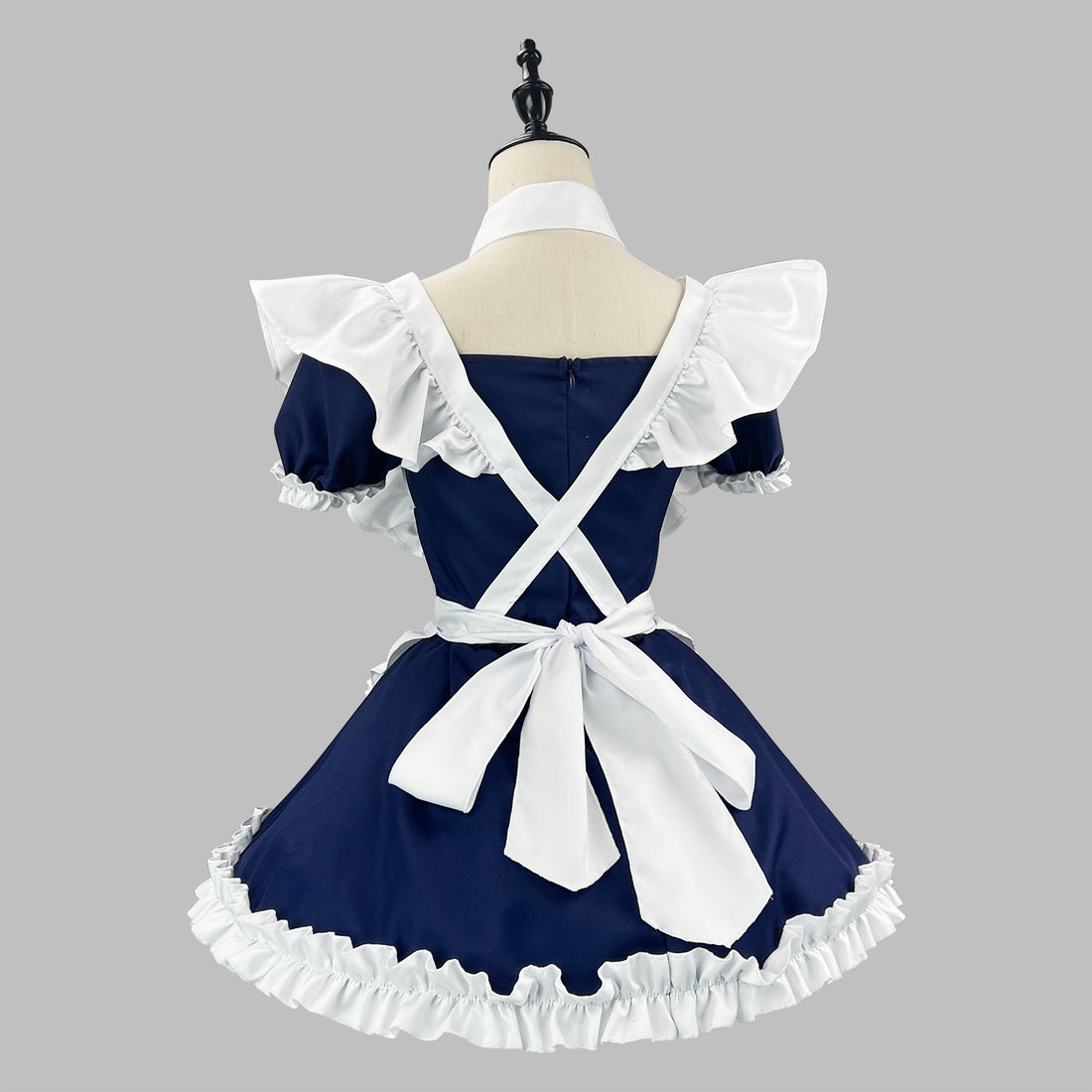 Classic Short Sleeve Lolita Dress Cute Japanese Maid Cosplay
