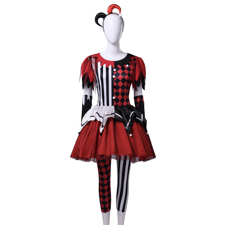 It: Chapter One Pennywise The Circus Dancing Clown Cosplay Costumes Halloween Party Joker Outfit