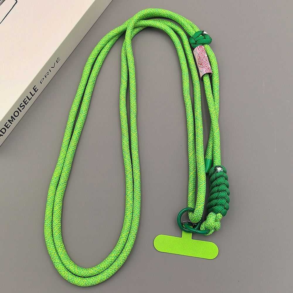 Multicolor Adjustable Crossbody Neck Phone Lanyard Long Strap with Tether Tabs Phone Charm