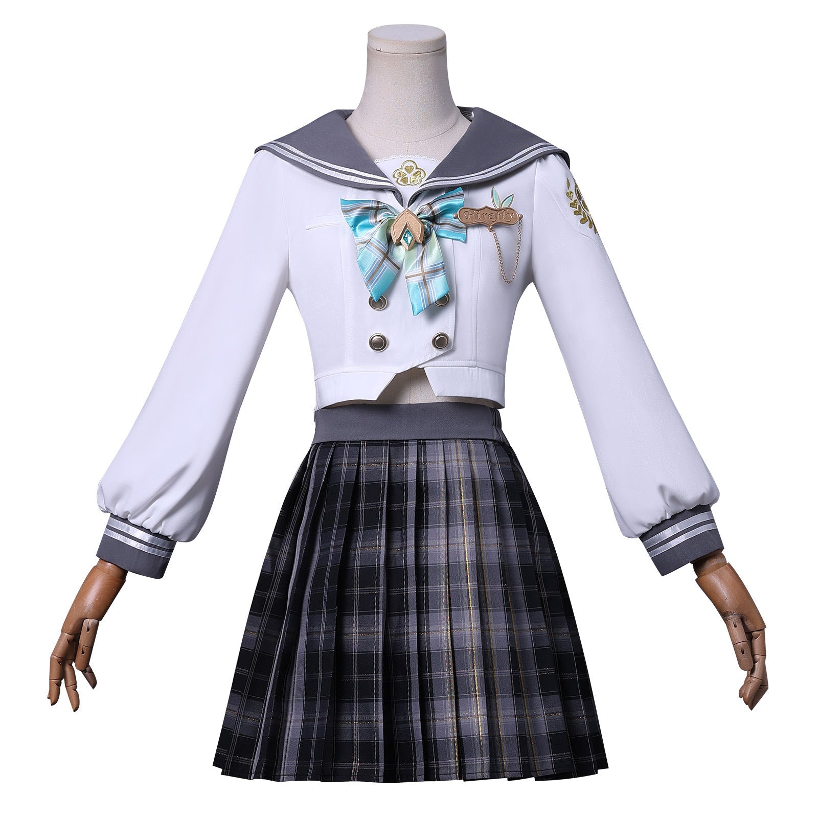Honkai: Star Rail Firefly Springtime Greetings JK Uniform Cosplay Costumes