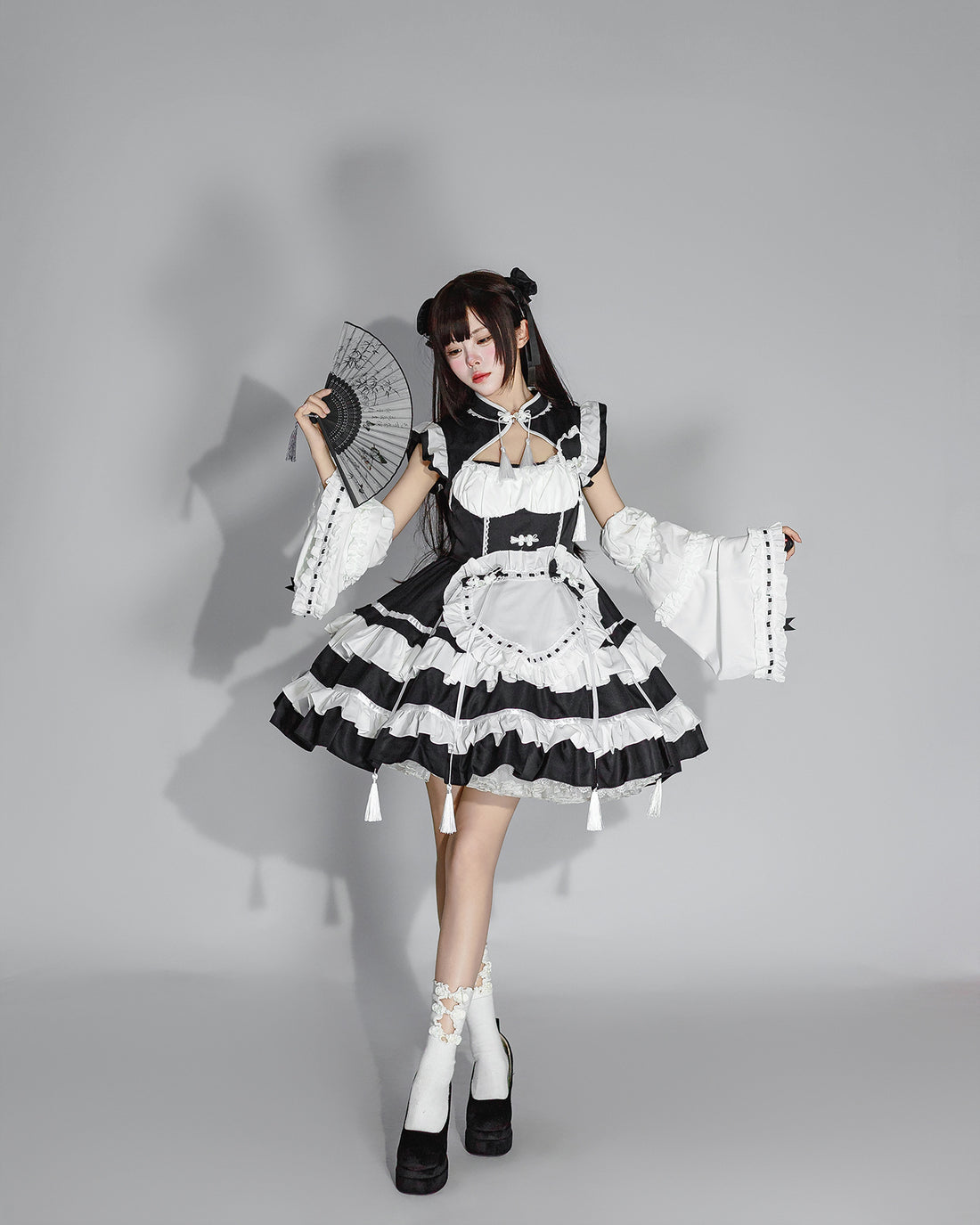 Chinese Maid Outfit New Style Qipao Lolita Cosplay Dress