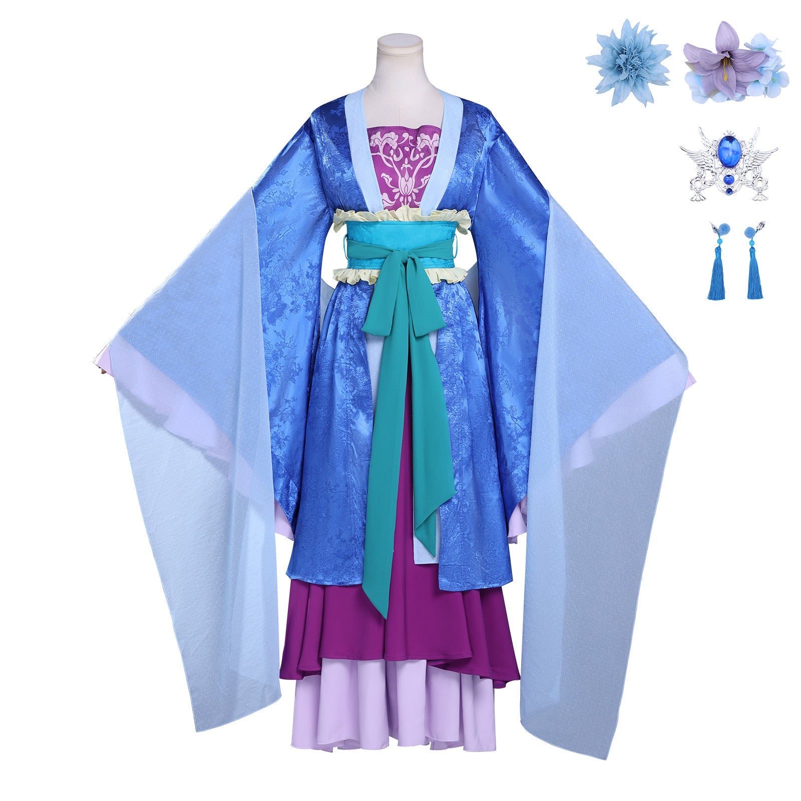 The Apothecary Diaries Consort Lihua Crystal Pavilion Cosplay Costumes