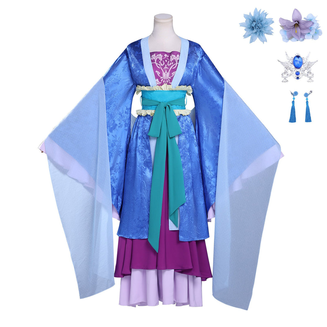 The Apothecary Diaries Consort Lihua Crystal Pavilion Cosplay Costumes