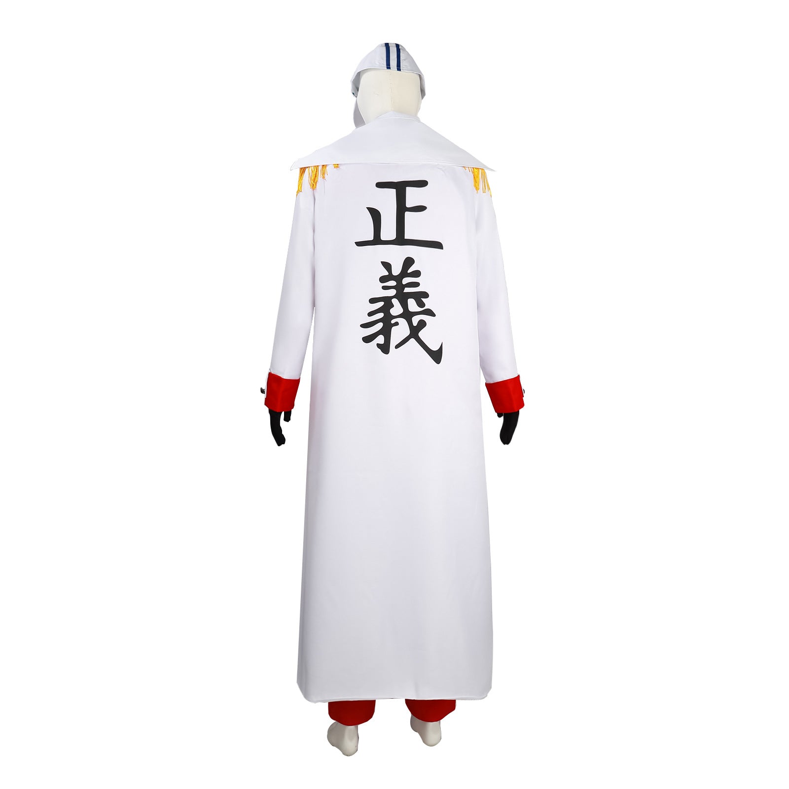 Anime Navigation Cosplay Costumes Akainu Sakazuki Justice Navy Marines Admiral Suit