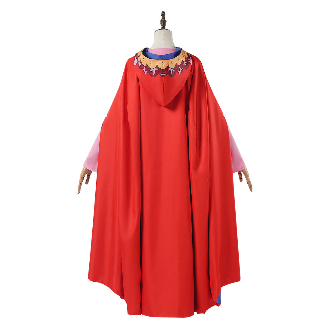 Navigation Vivi Nefertari Cloak Red Dress Women One Piece Halloween Carnival Outfits