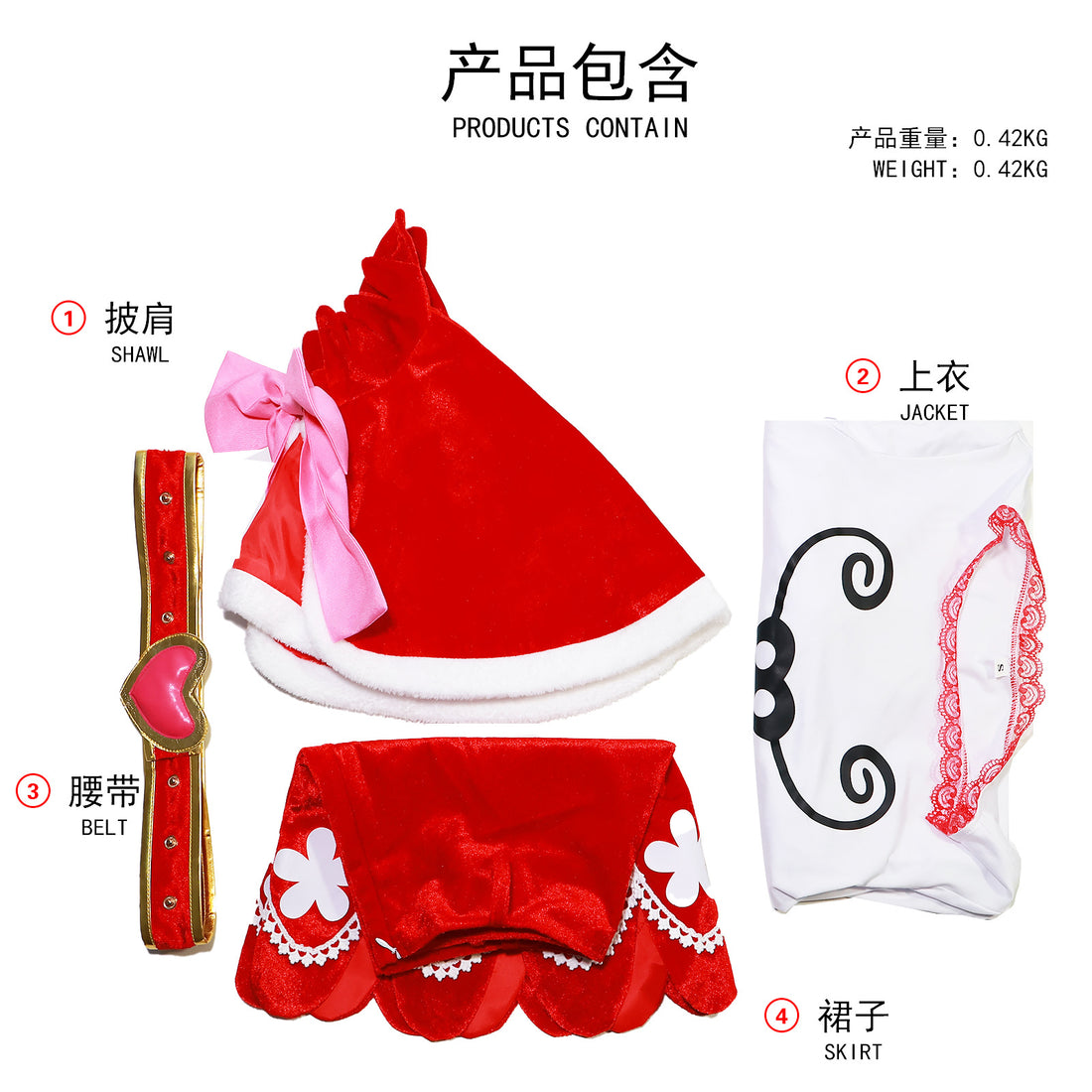 Navigation Perona Cosplay Costume Princess Mononoke One Piece Halloween Christmas Dress