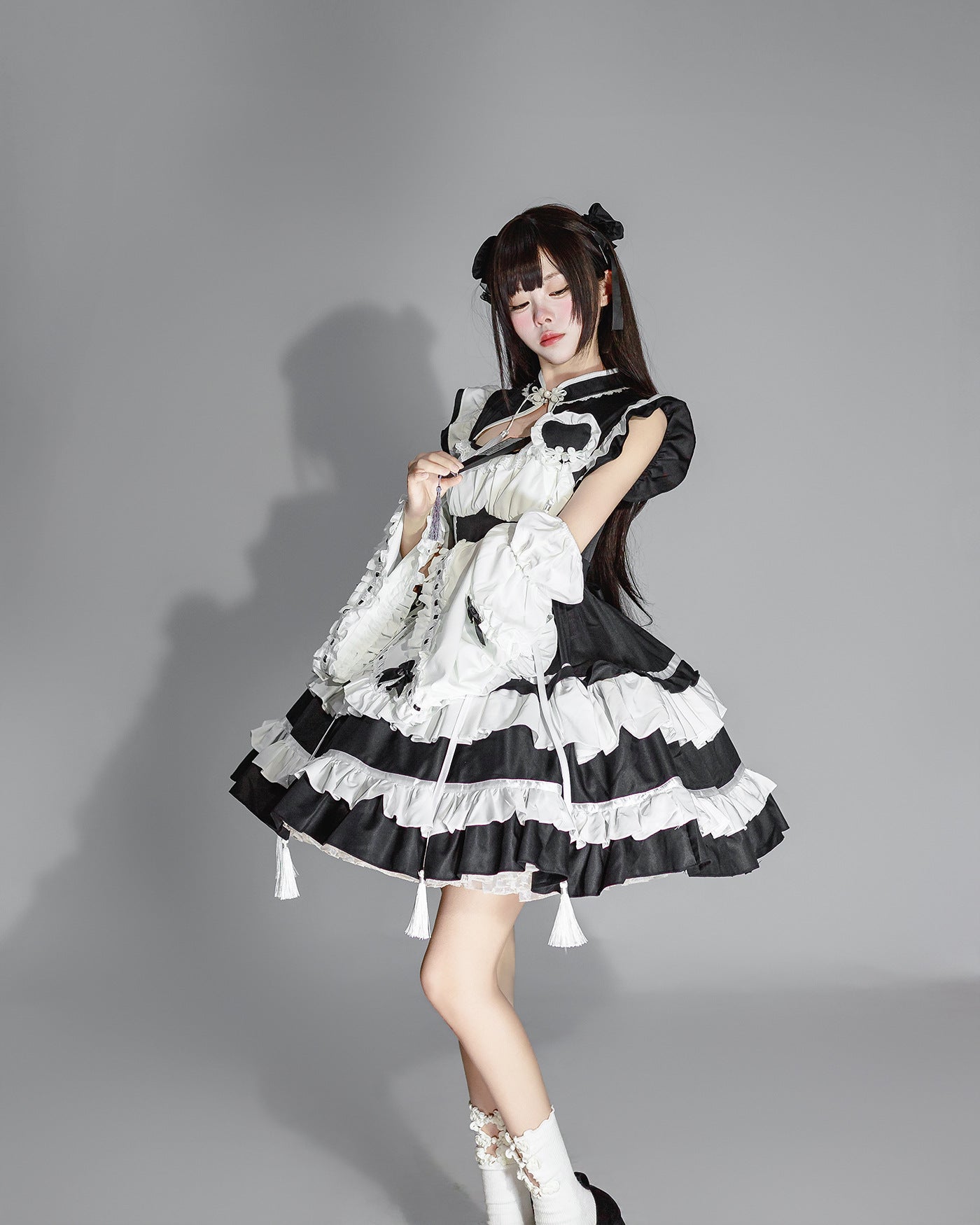 Chinese Maid Outfit New Style Qipao Lolita Cosplay Dress