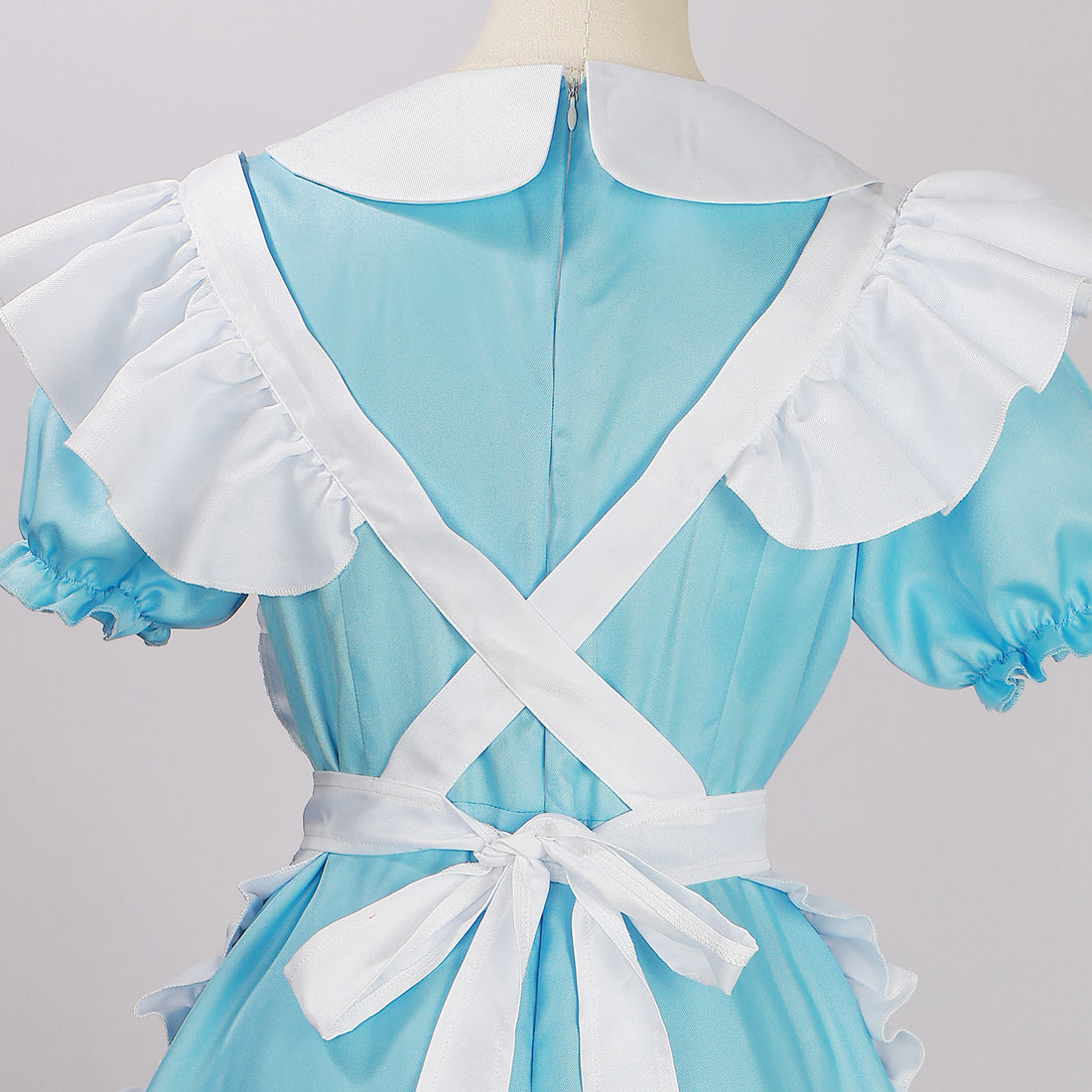 Alice Style Blue Cosplay Costume - Poker Queen Maid Dress Lolita Tea Party Outfit