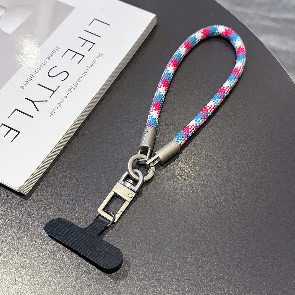 Multicolor Rotatable Wrist Phone Strap with Tether Tabs – Classic Thick Wristlet & Hand Lanyard