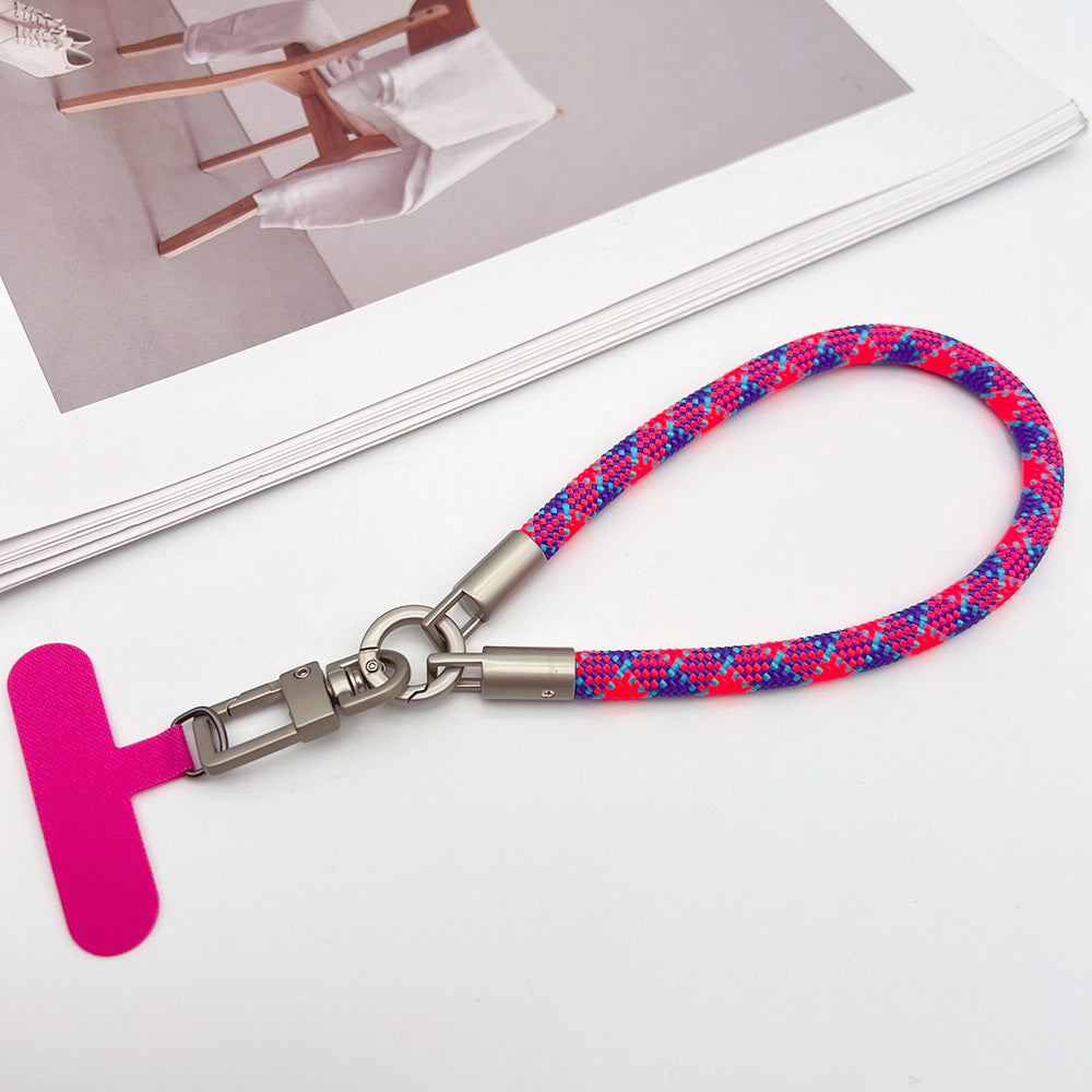 Multicolor Rotatable Wrist Phone Strap with Tether Tabs – Classic Thick Wristlet & Hand Lanyard