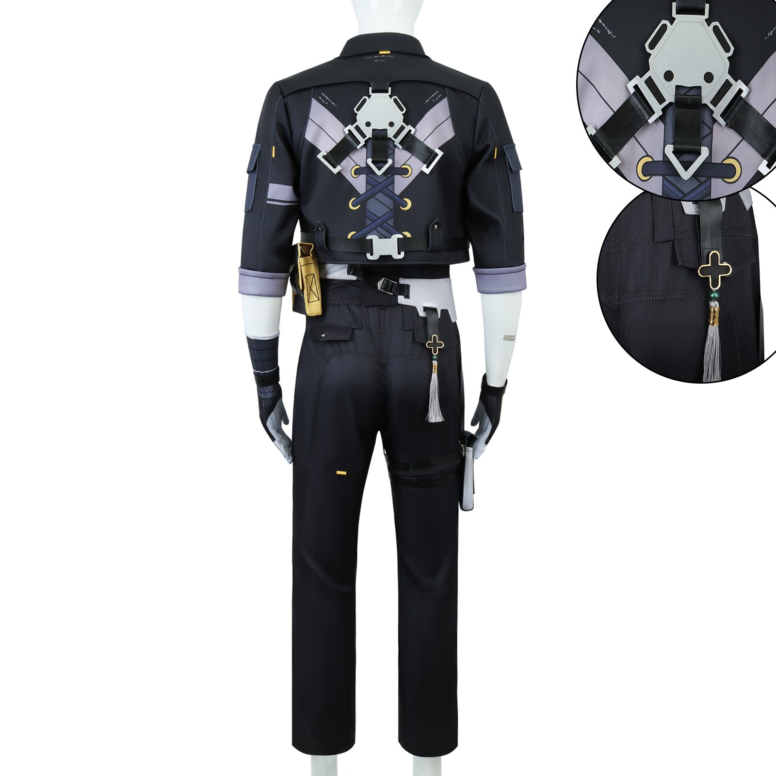 Wuthering Waves Furry Lingyang Lion Boy Rover Cosplay Costumes