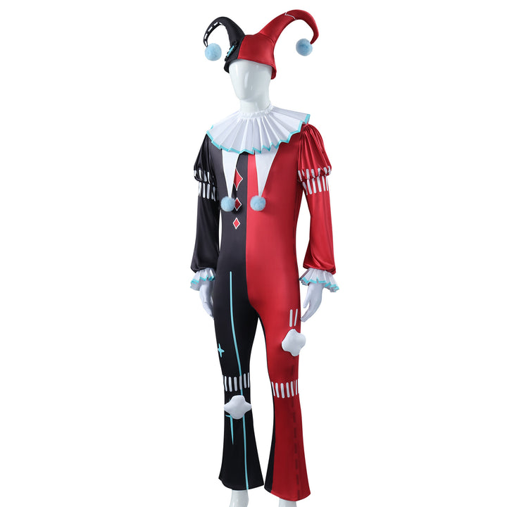 Fright Night Escape Vengeful Clown Abba Joker Cosplay Costumes Halloween Party Clown Outfit