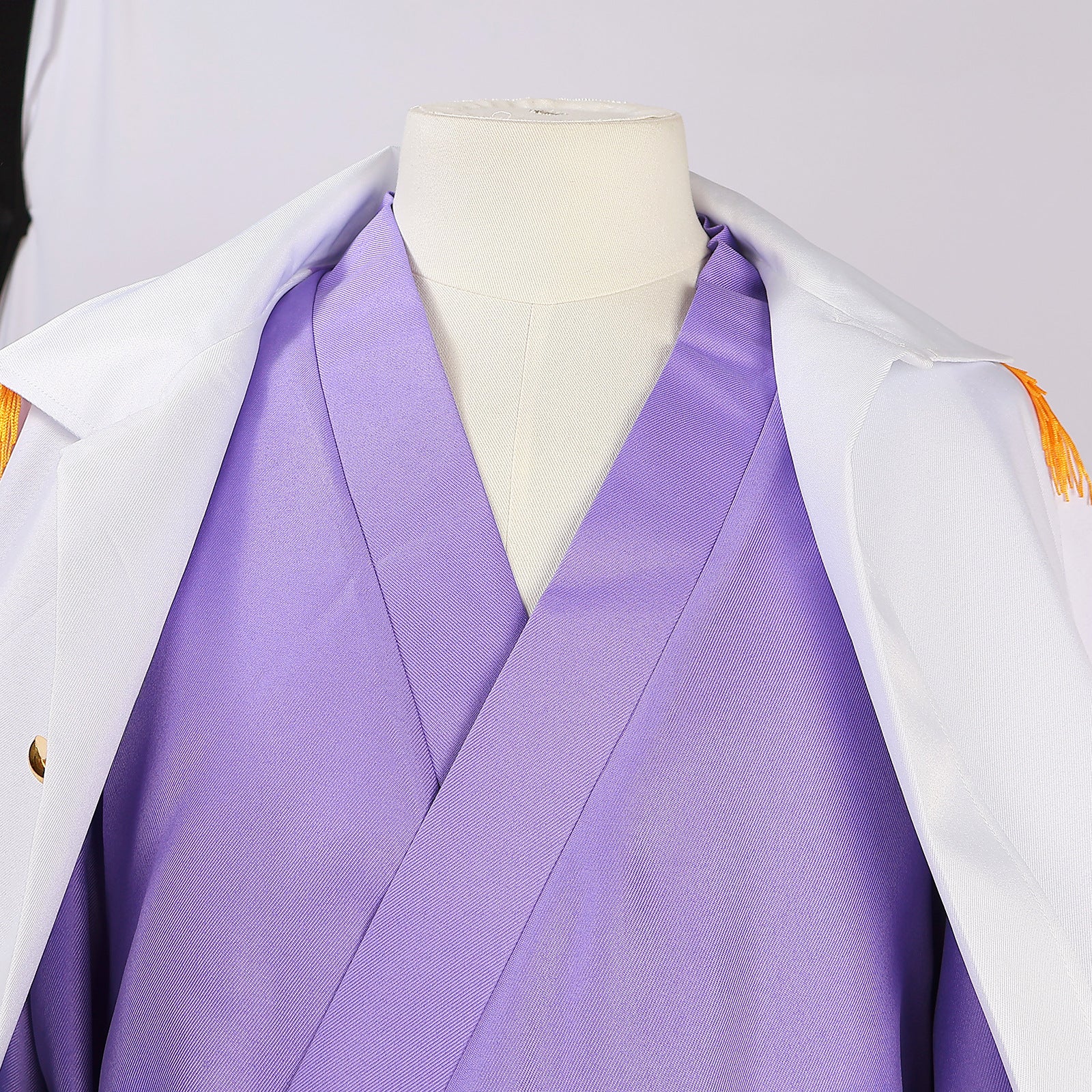 Navigation Fujitora Issho Cosplay Costume Marine Admiral One Piece Outfit Purple Kimono